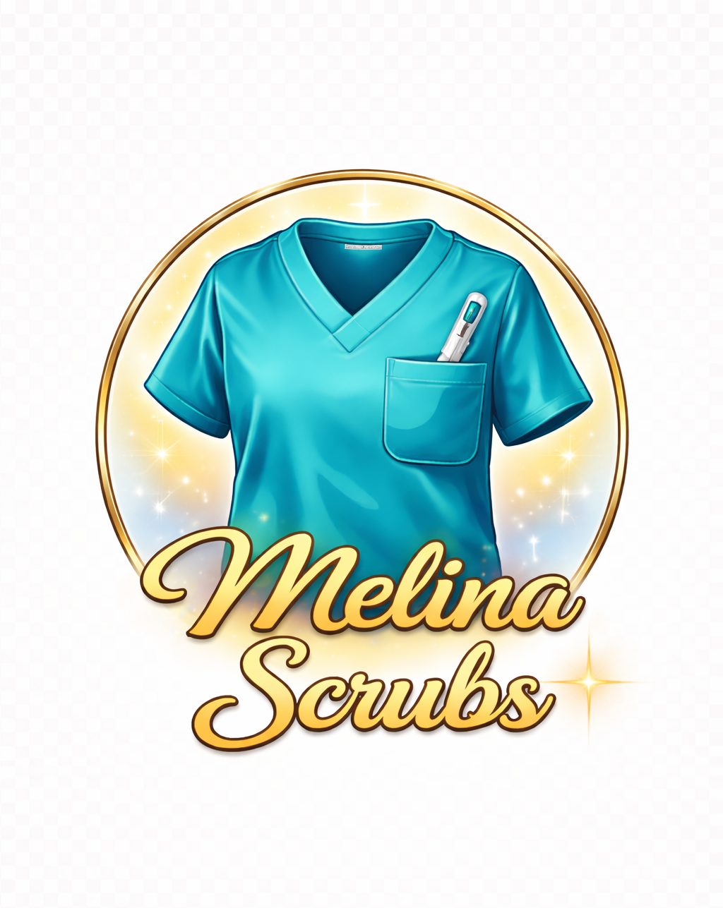 Melina's Scrubs Logo